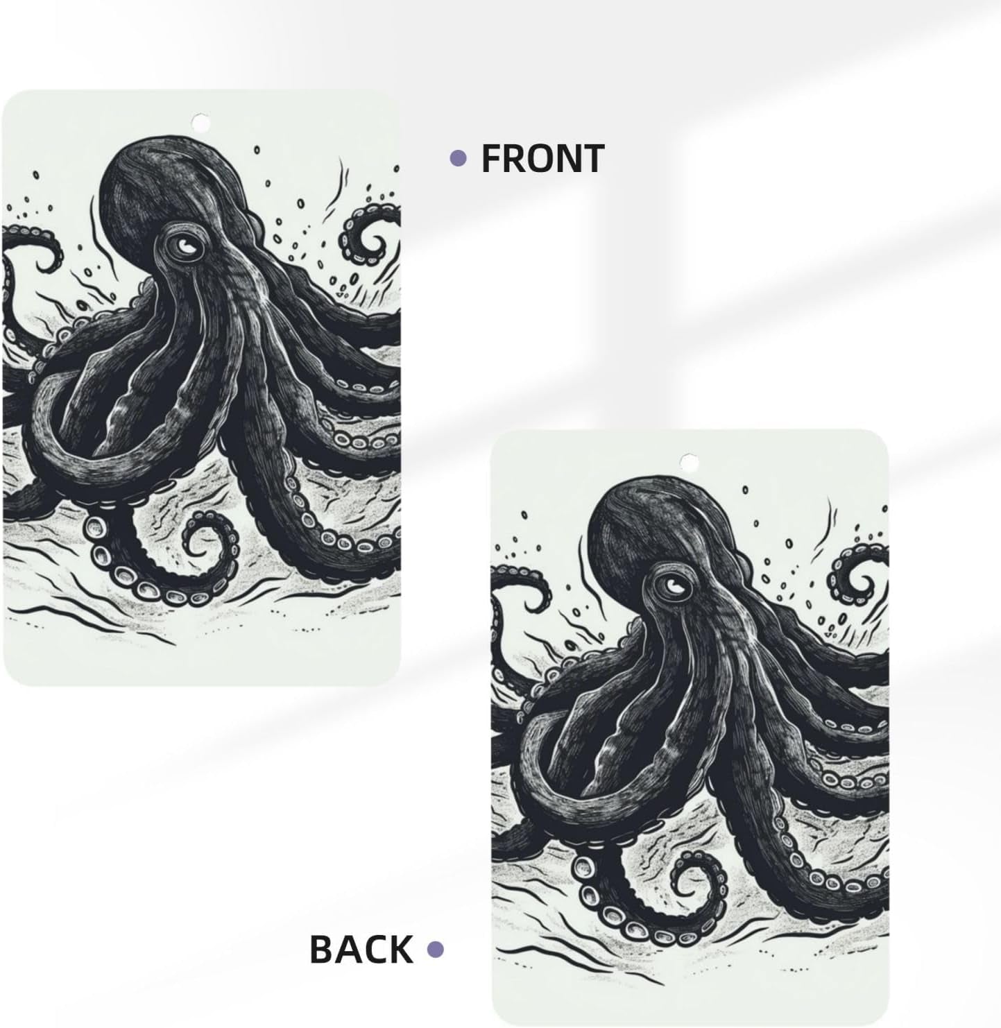   Mythological Kraken Car Air Fresheners 4Pcs
